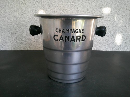Seau champagne aluminium - champagne, en
