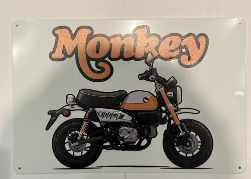 Honda monkey 125 plaque - monkey,