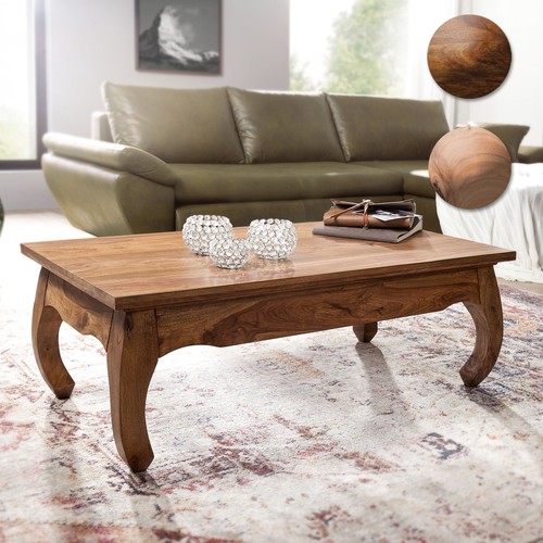 Finebuy table basse bois - table,