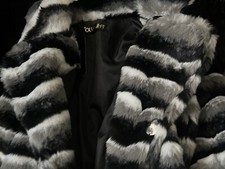 Veste Fausse Fourrure Facon chinchilla