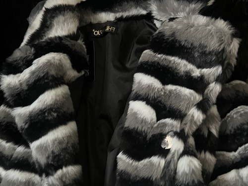 Veste fausse fourrure - fourrure, facon