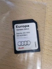 Genuine Audi A6 C7 A7 A8 D4 2011 Europe Sat Nav SD Card 8X0919884C
