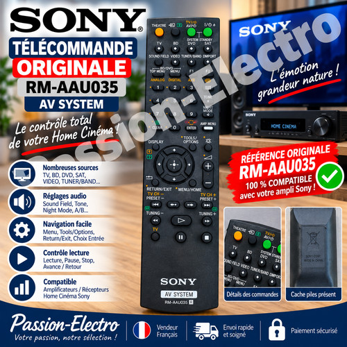 Télécommande originale sony - originale,