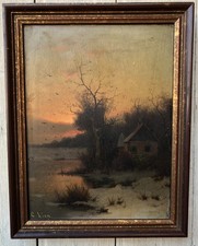 C. LION ( XIXÈME), Paysage au