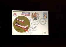 1977 Roulettes Royal Australian Air Force cover multi signed.