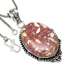 Collier cheval sauvage jaspe