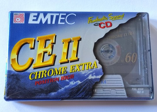 Cassette audio vierge emtec - vierge, ce