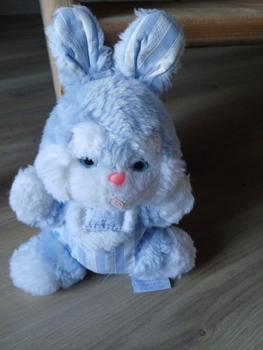 Peluche lapin vintage tartine - peluche,