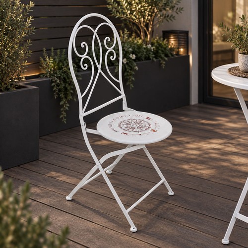 Chaise bistrot balcon - chaise, de