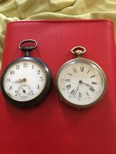 Lot of 2 Mechanical Pocket Watches
