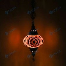 Lustre suspendu en verre