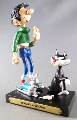 Gaston lagaffe plastoy resin - gaston,