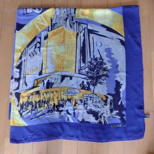 Foulard soie celine - foulard, en