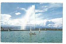 SUISSE  GENEVE  LE JET D EAU