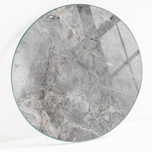 Plateau table verre - plateau, sur