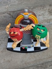 Distributeur de Bonbons M&M's Jukebox Rétro - Rouge & Vert - Pièce de Collection