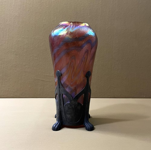 Wilhelm kralik vase - -, verre