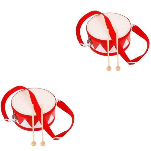Wooden snare drum for kids - wooden,