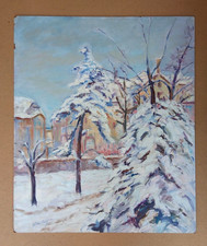 Excellente Huile sur Panneau