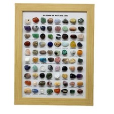 80pcs Natural Mineral Stone Specimens Collection Crystal Agate Decorative Pieces