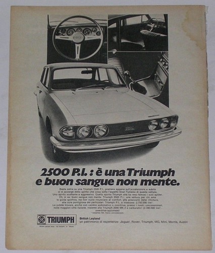 Advert pubblicità 1971 - pubblicità,