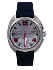 Montre Locman Mare Titane 39Mm 133Sk/590 Chrono Wr100M Sconté Nouveau