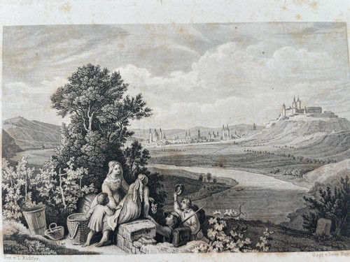 Gravure ancienne 1840 - gravure,