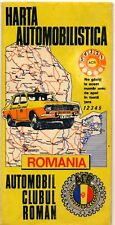 Romania Map Renault Gordini 12 Dacia 1310 Plan Sign Car Club Logo