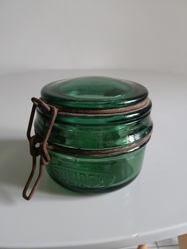 Ancien bocal conserve - de, à
