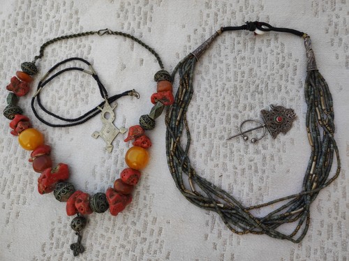 Lot bijoux ethniques afrique - ethniques,