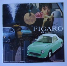 NISSAN FIGARO orig 1990s Japanese JDM Mkt Large Format Sales Brochure