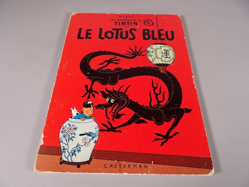 Ancien album tintin le - album, de