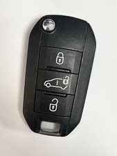 GENUINE CITROEN 3 BUTTON REMOTE FLIP KEY FOB C4L C5 C6 C8 ETC TESTED 9809825377.