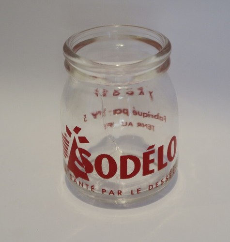 Ancien pot yaourt sodelo - yaourt, old