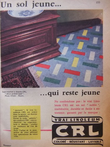 Publicité linoleum crl - publicitÉ,