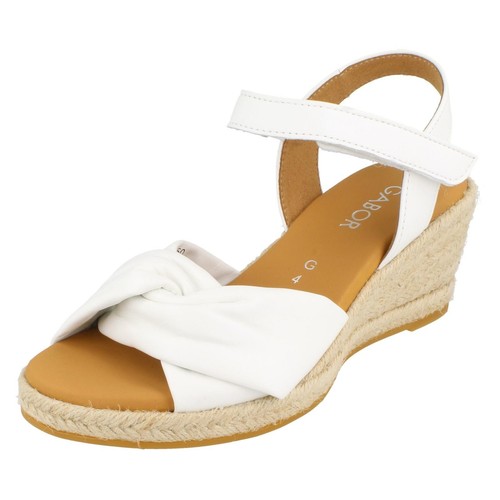 Sandales compensées cuir - sandales, en