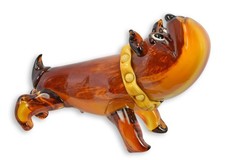 Figurine en verre de style