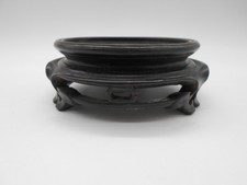 04 )  SOCLE EN BOIS POUR VASE