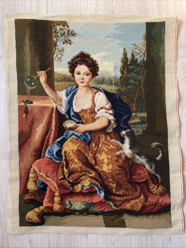 Ancienne grande tapisserie - et,