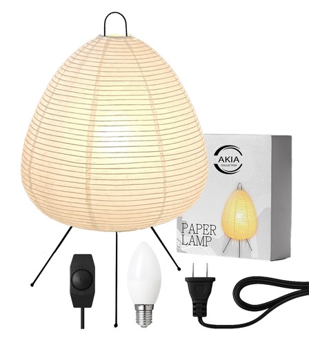 Japanese paper lantern lamp - japanese,