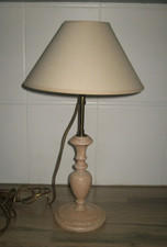 Lampe Chevet Table.. en Bois &