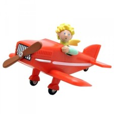Le Petit Prince figurine Le Petit Prince dans son avion 7 cm Plastoy 610290