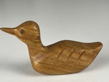 Figurine en bois canard 11,5