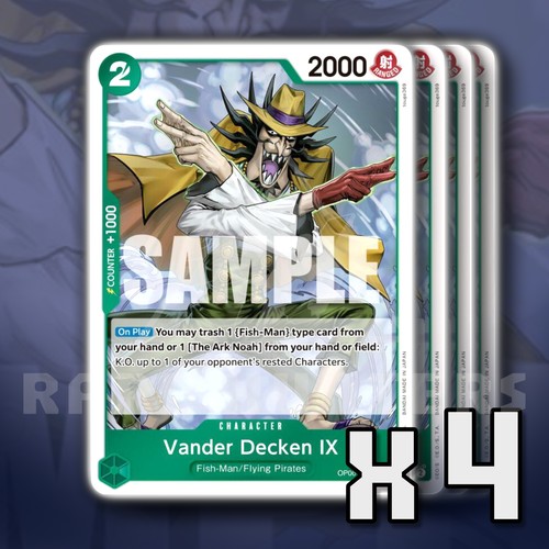 Vander decken op06 033 rare - decken, ix