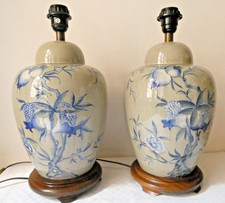 Paire de pieds de lampe en