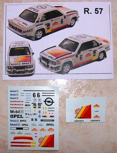 Opel ascona 400 rallye san - ascona, 3°