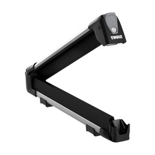 Thule SnowPack Ski/Snowboard Rack, Large (6 Pr/4 Boards), Silver