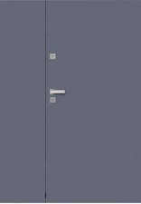 Porte d'entrée à deux