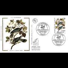 FDC soie - Série Arts