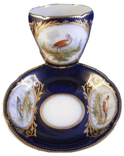 Antique 19thc paris bird scene - 19thc,